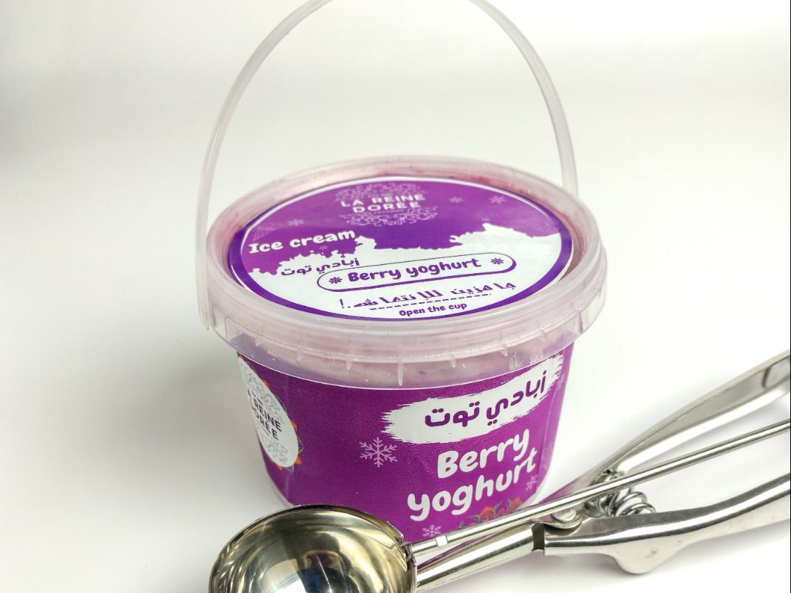 Box Ice Cream Berry Yoghurt