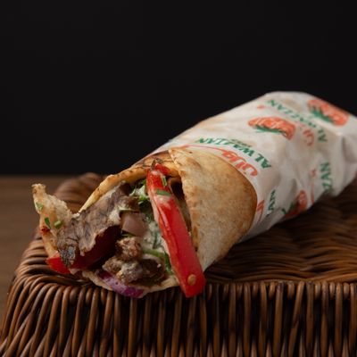 Lebanese Bread Shawarma Beef