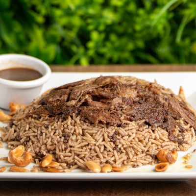 Lamb Meat With Rice