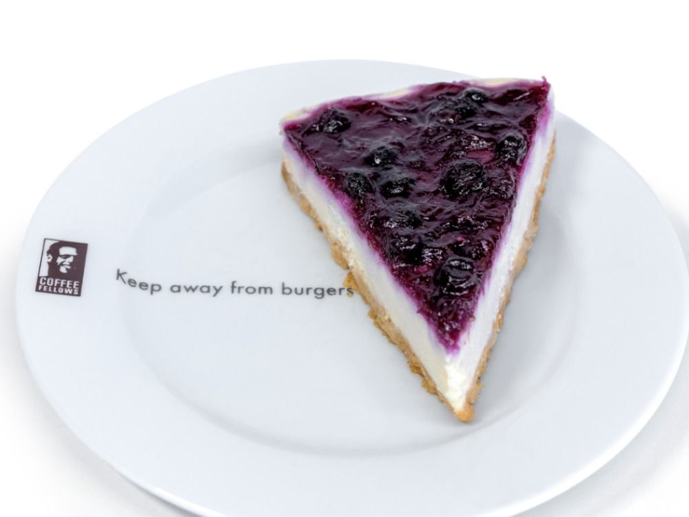 Blueberry cheesecake