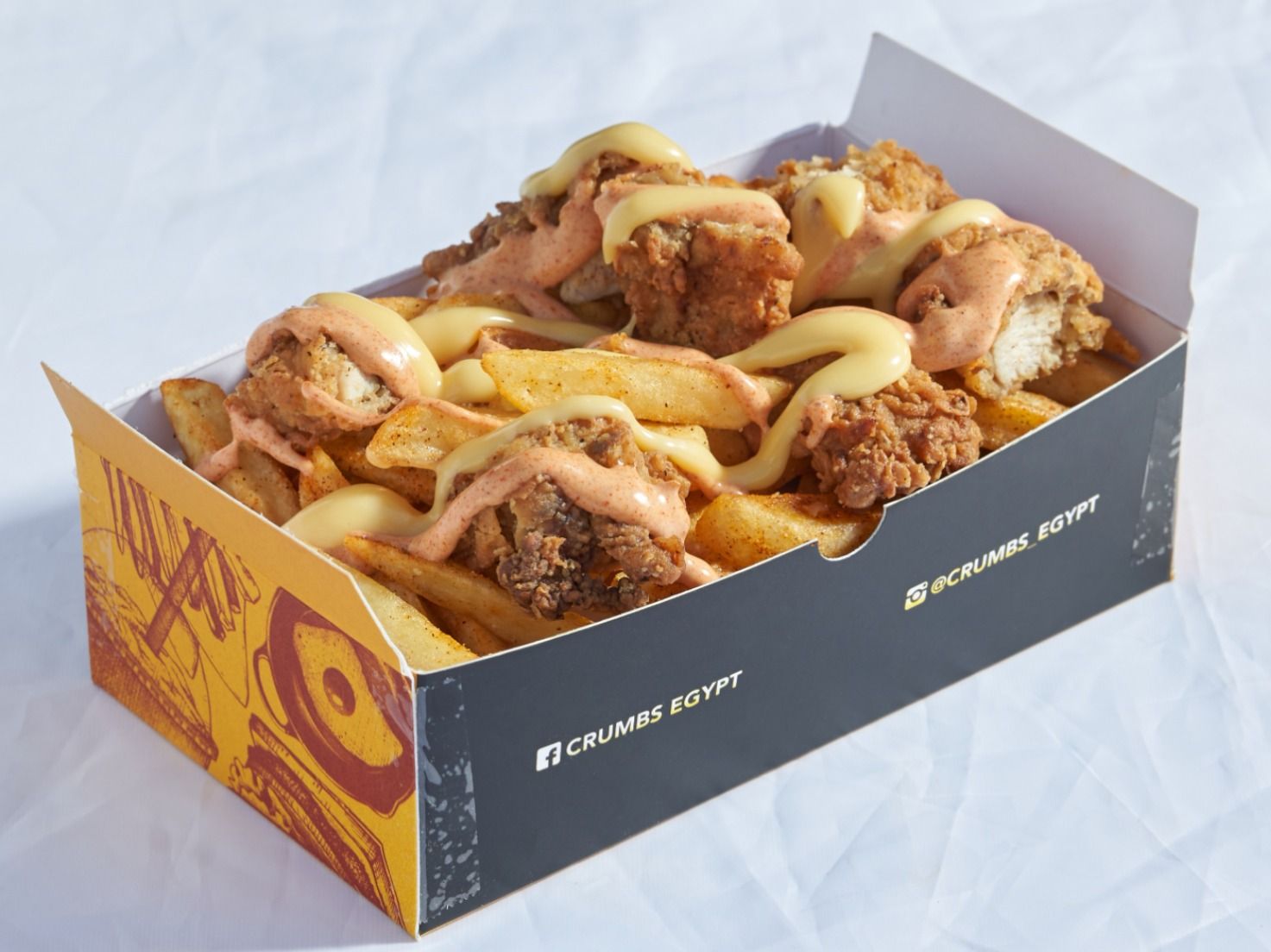 Fried Chicken Fries Box