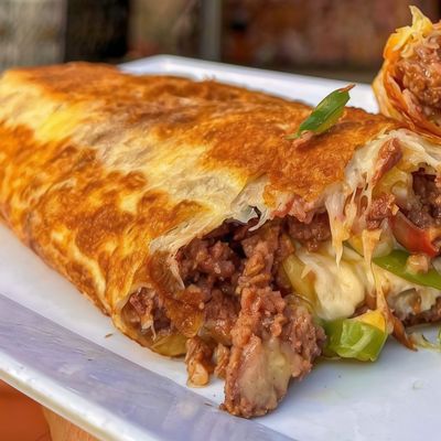 Mixed meats roll