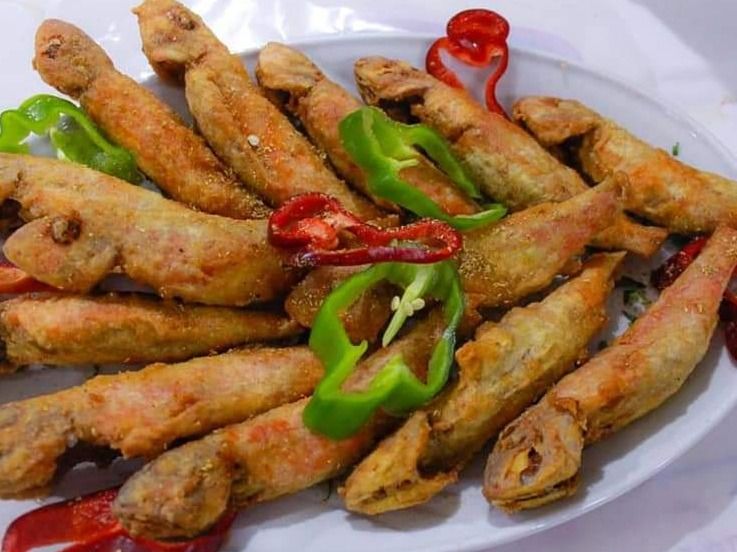 Fried Macaroni Fish