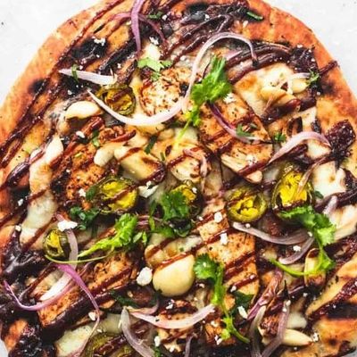 Fit BBQ Chicken Pizza