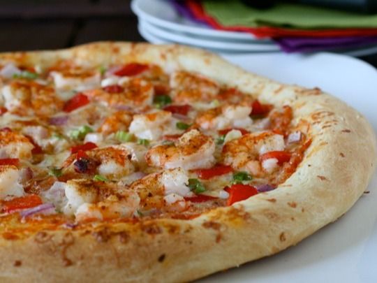 Fit Seafood Pizza