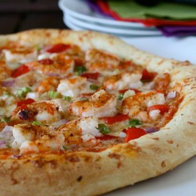 Fit Seafood Pizza