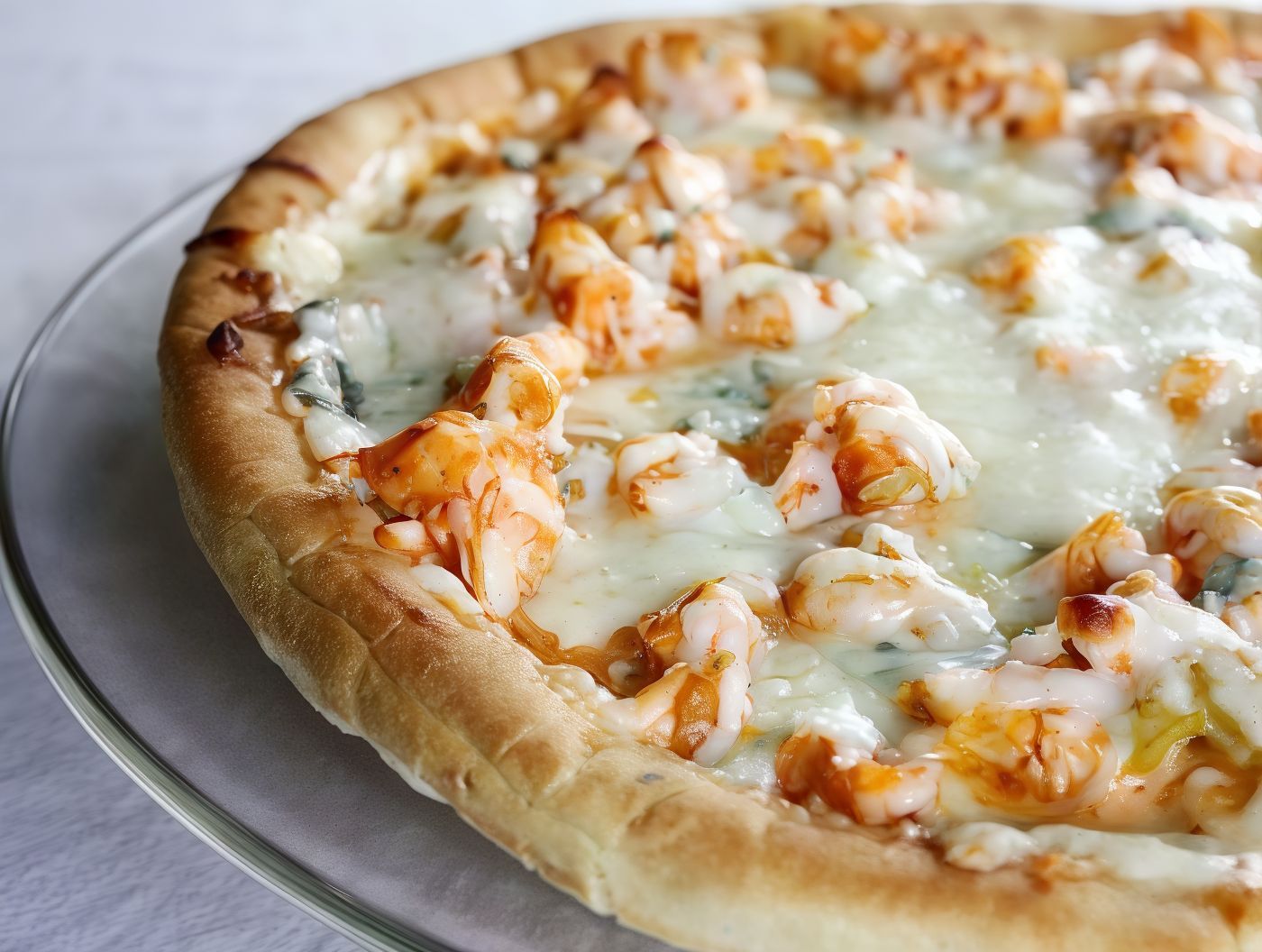 Fit Shrimp Pizza