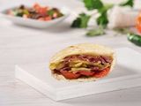 Potato With Pastrami Sandwich