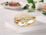 Egg With Baba Ghannoug Sandwich