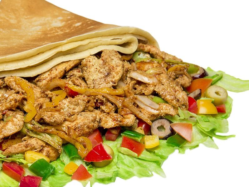 Chicken Shawerma Crepe