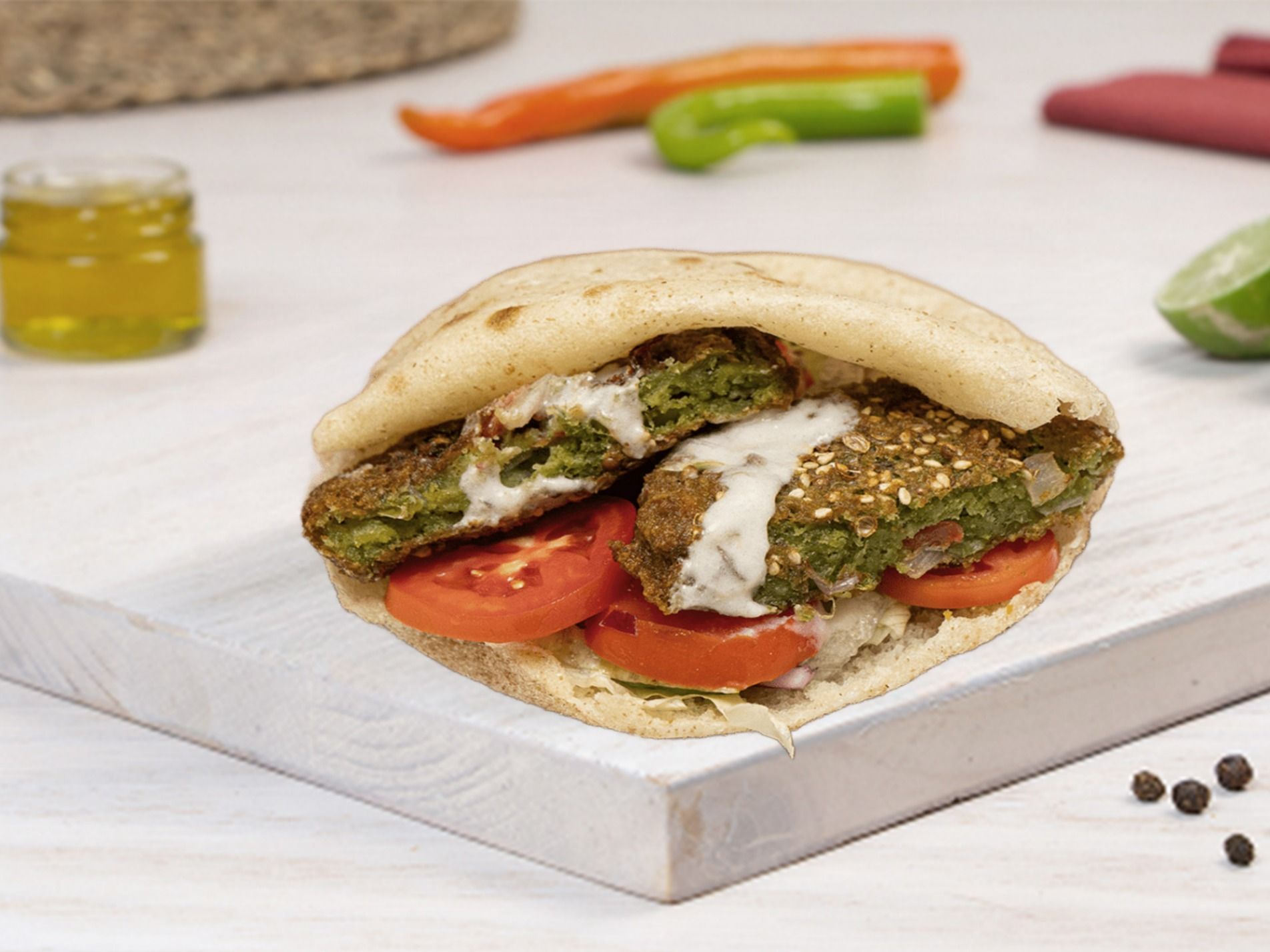 Alexandrian Taamia Sandwich