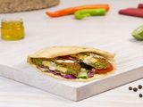 Falafel stuffed With Nesto cheese Sandwich