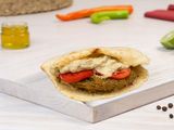 Taamia With Baba Ghannoug Sandwich