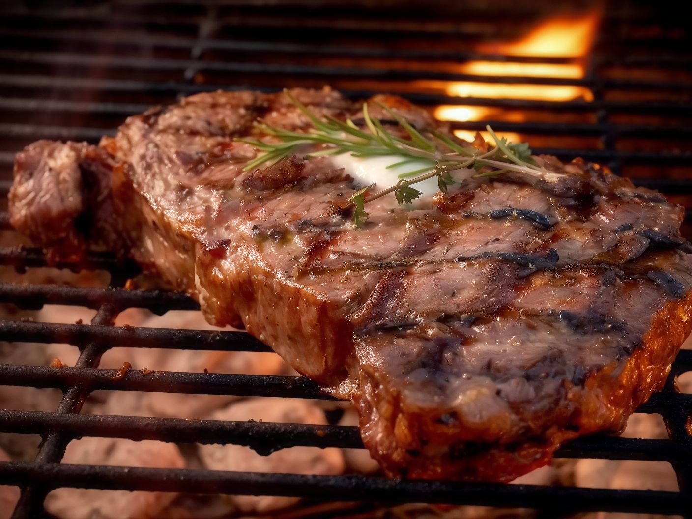 One Kilo Of Beef Fillet, Salad And Bread