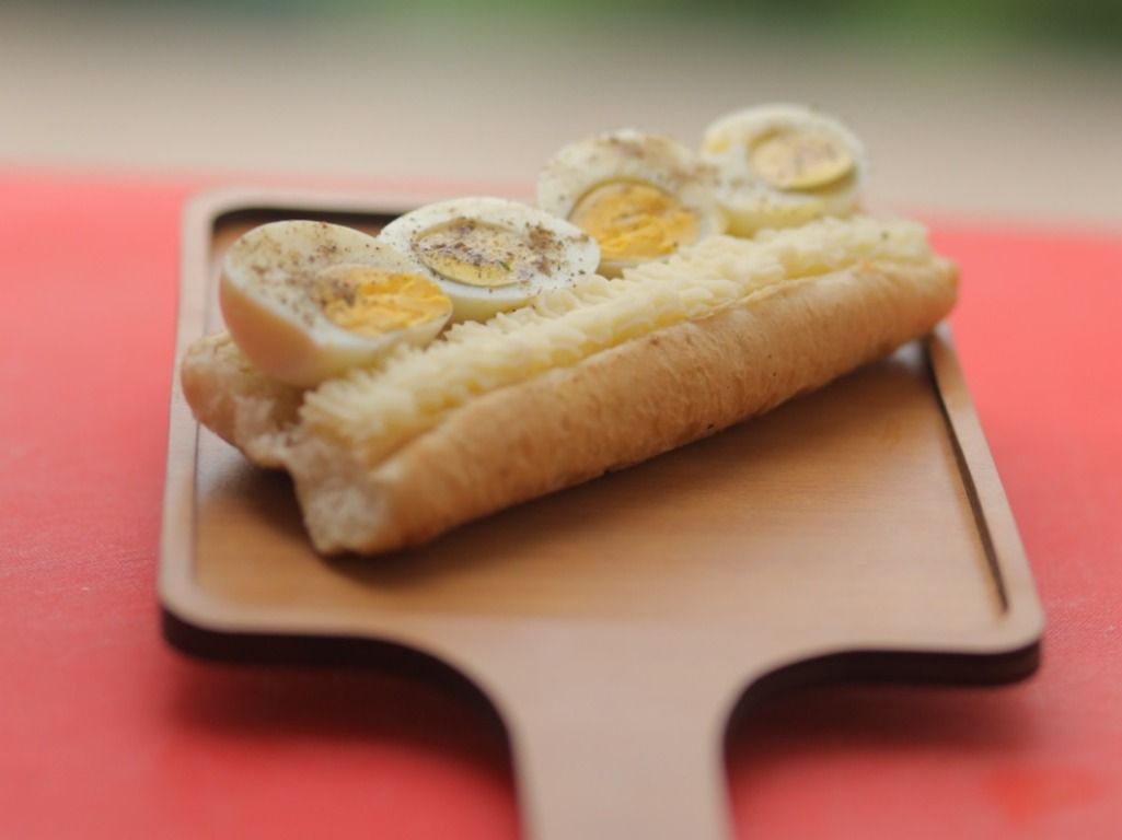 Boiled Eggs With Sauce
