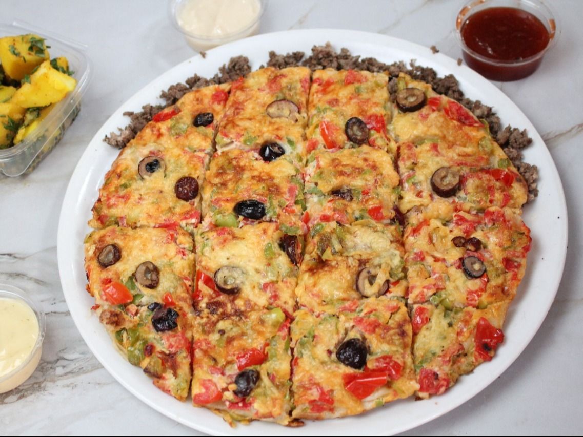 Minced Meat Oriental Pizza