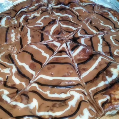 فطيرة شوكولاتة مشكلة