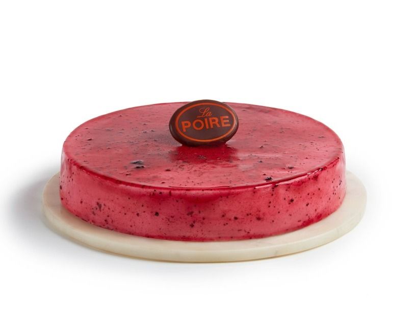 Raspberry Yogurt Ice Cream Torte