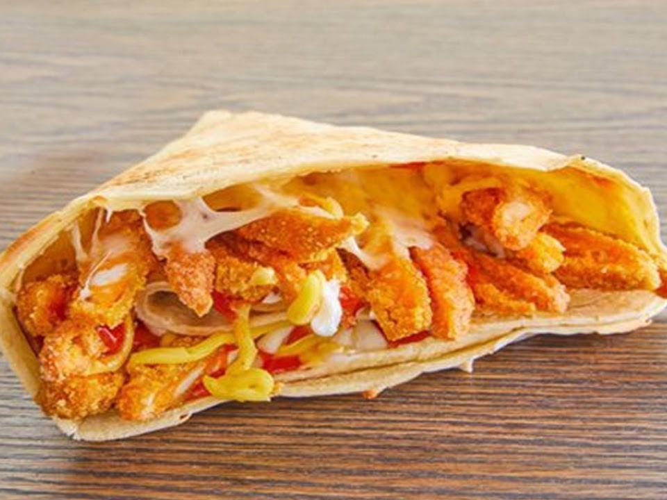 Mixed Chicken Crepe