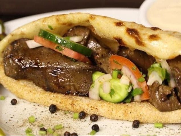 Grilled Liver Sandwich