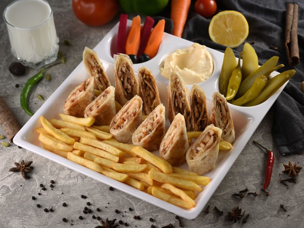 Chicken Arabic Shawarma Meal