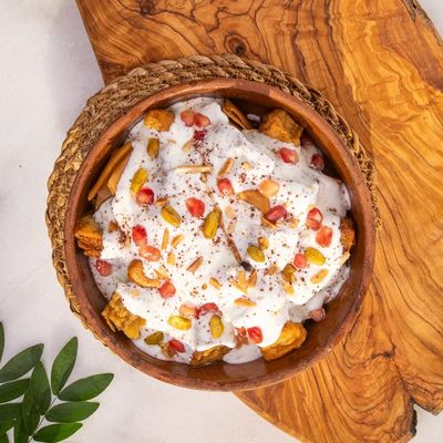 Eggplant Fatteh