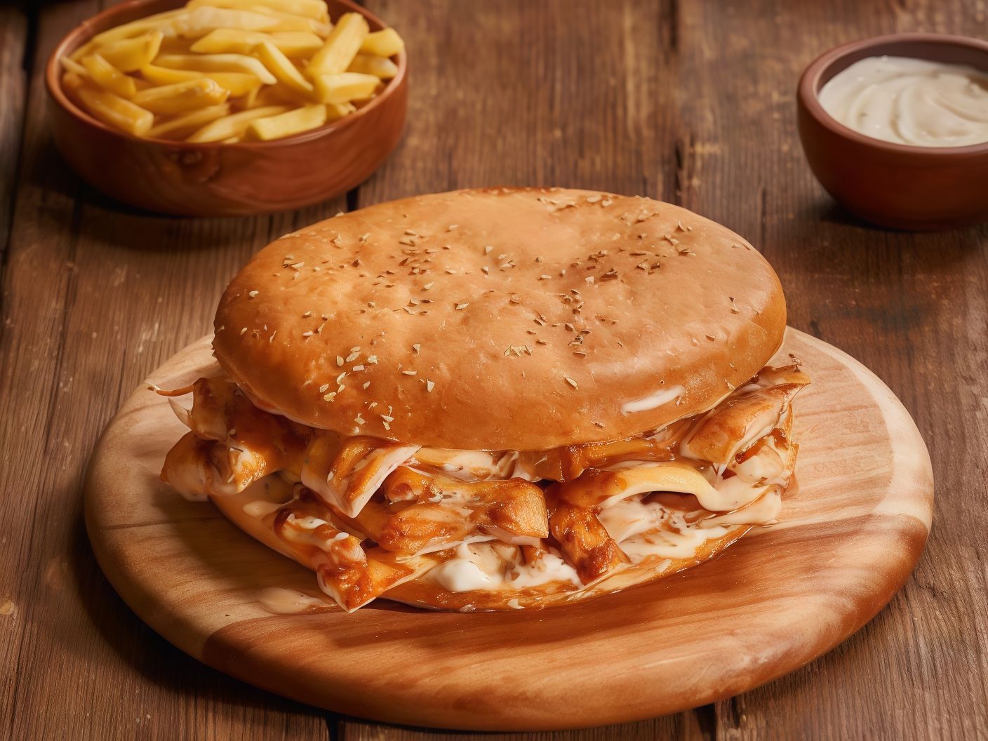 Maria Fajita With Mozzarella And Cheddar