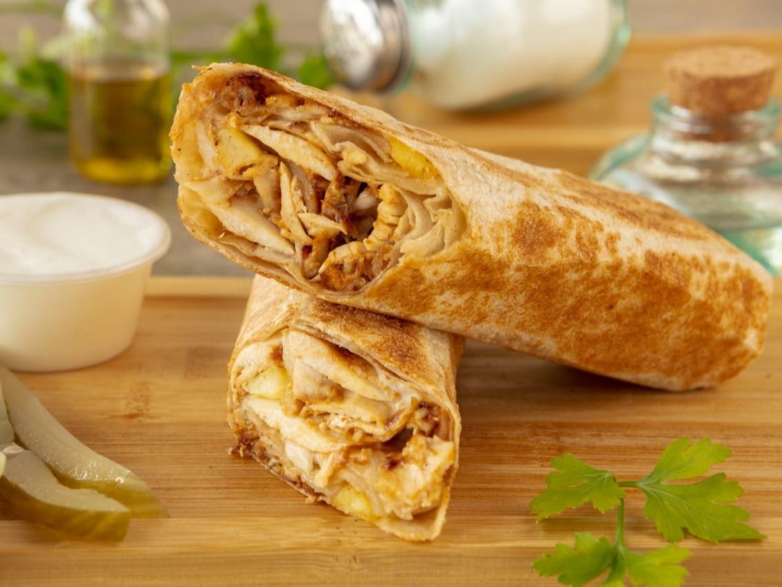 Syrian Chicken Shawarma Saroukh Mozzarella