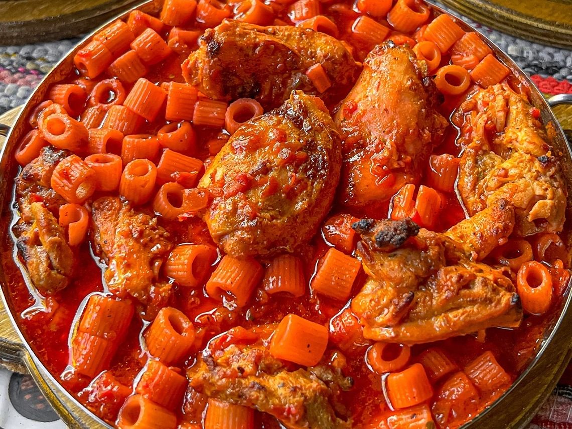 Chicken Mubakbakah Dish