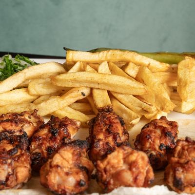 Charcoal Grilled Chicken Wings Platter