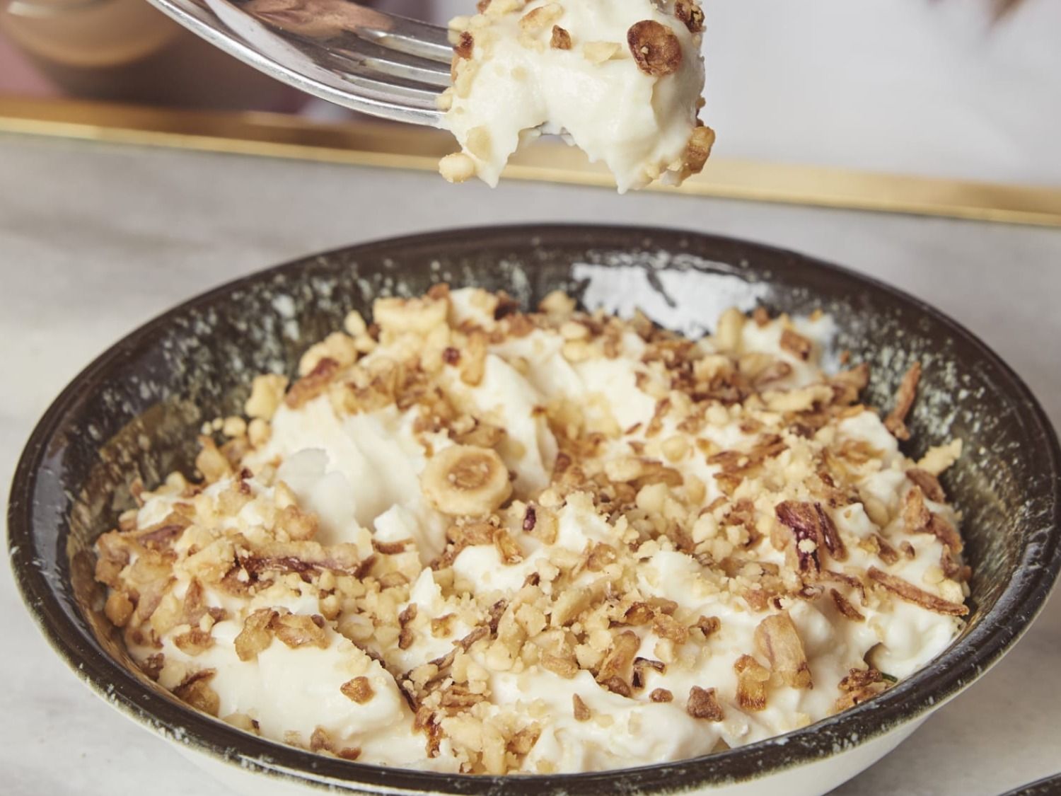 Keshk With Chicken & Hazelnut