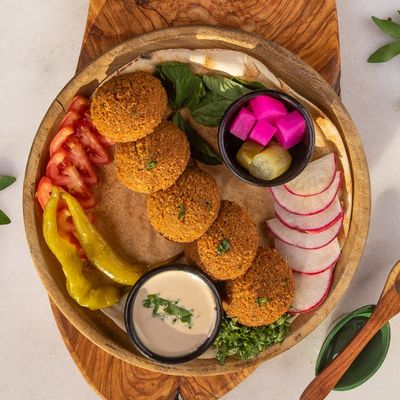 Lebanese Falafel .