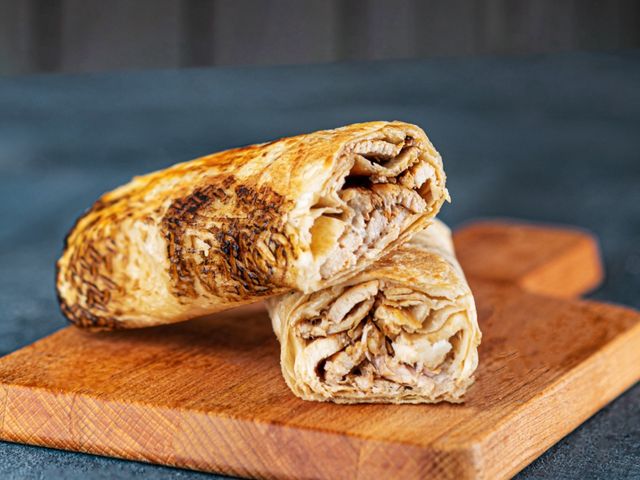 Chicken Shawarma Syrian Sandwich