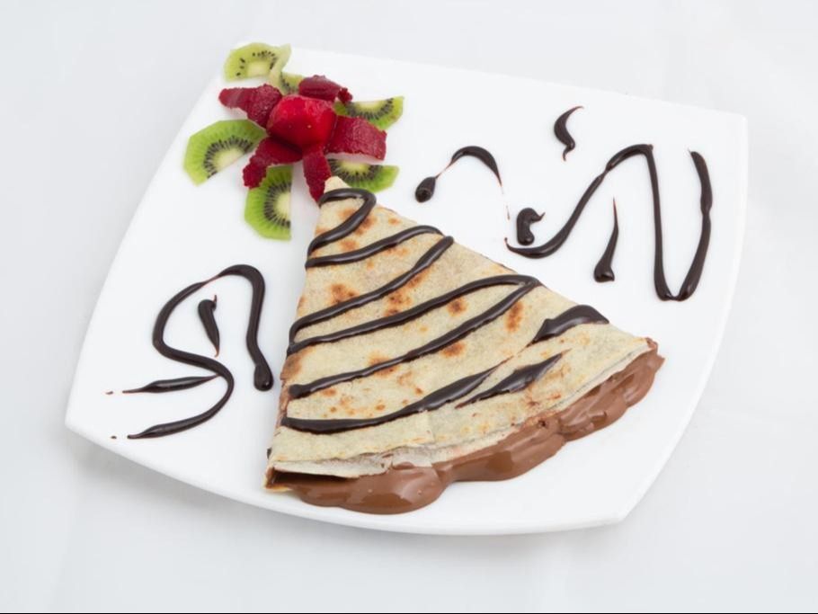 White Chocolate Crepe