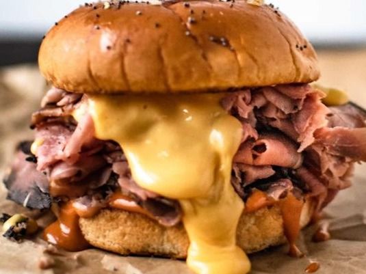 Beef Cheese Sandwich