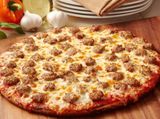 Oriental Sausage Pizza