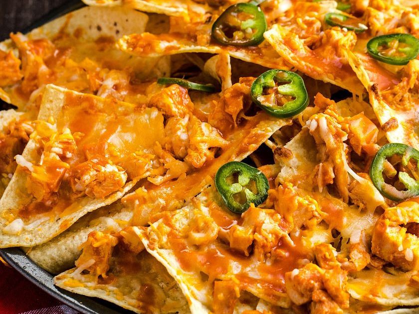Chicken nachos