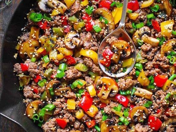 Oriental Sausage Bowl