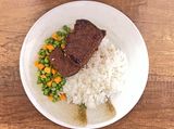 Healthy Beef Steak Meal - Calories 590