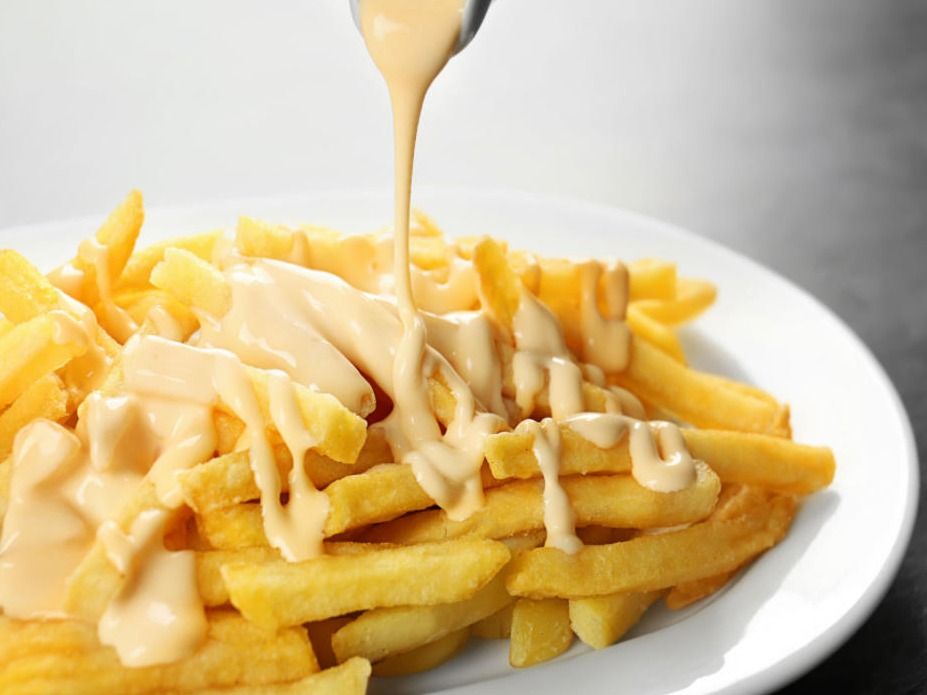 Cheddar Fries Sandwich