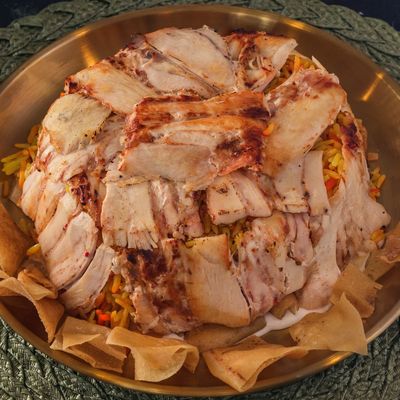 Chicken Shawerma Fatteh