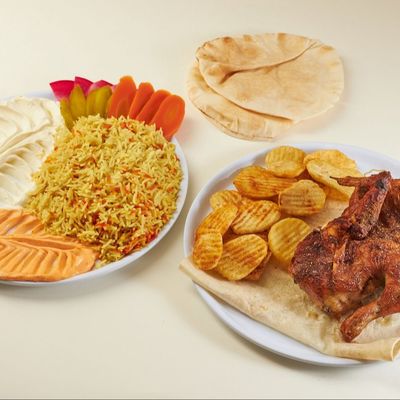 Half Grilled Chicken Shawaya