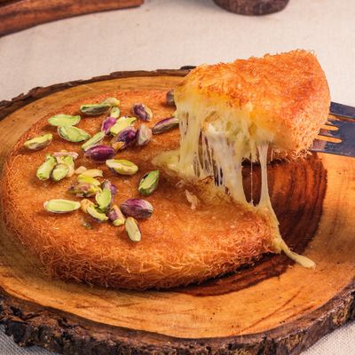Nabulsi Konafa With Cheese
