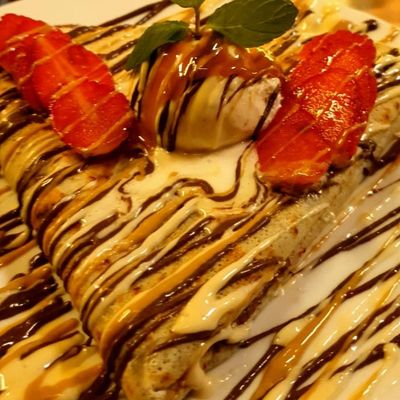 Crepe Paradise Nutella & Strawberry