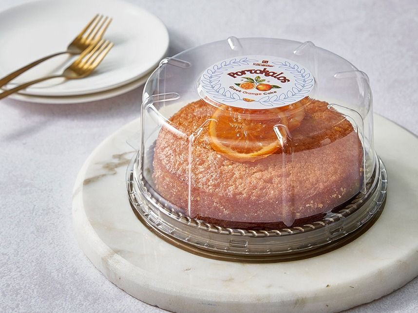 Small orange cake