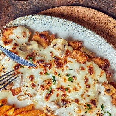 Chicken with Mushroom and Cheese