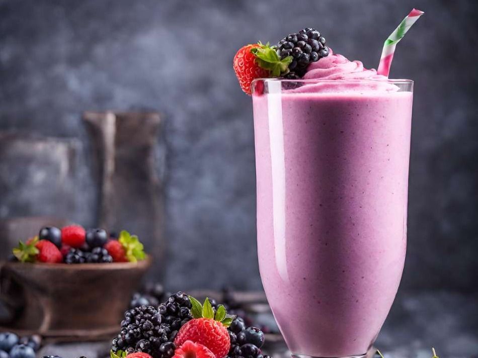 Mix Berry Milkshake