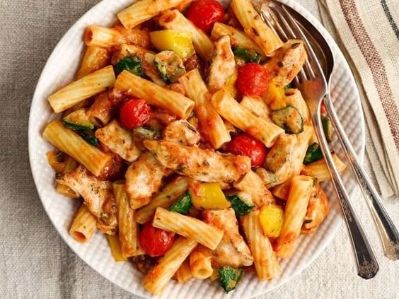 Chicken Currey Pasta