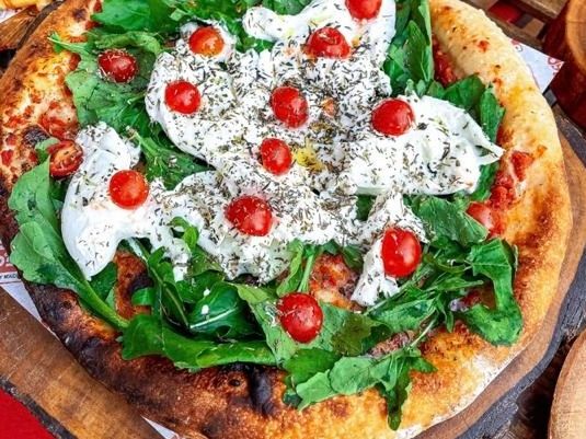 Burrata Pizza Large For 2 Persons