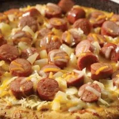 Hot Dog Pizza